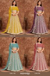 Mehvish Vol 7 Faux Georgette Wedding Wear Lehenga Choli Orders In India